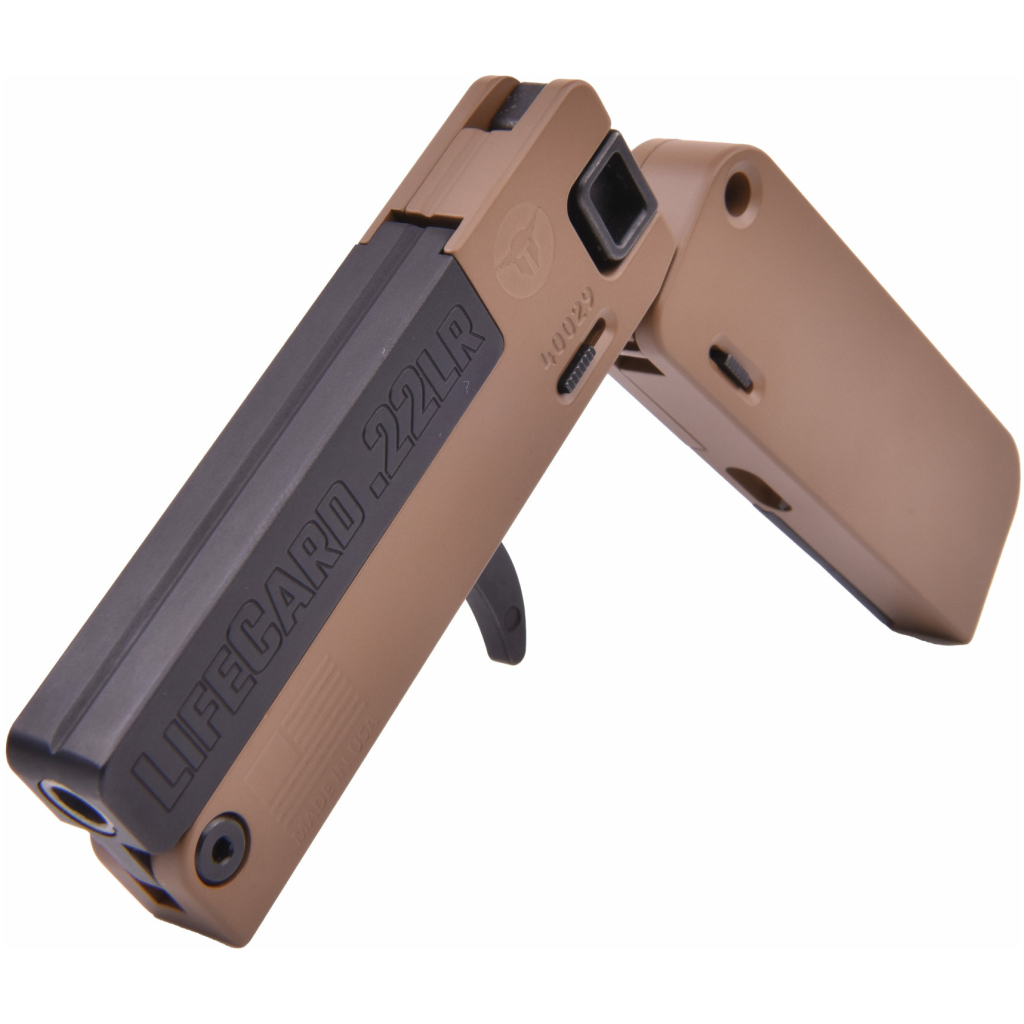 LIFECARD 22LR BLACK/BROWN