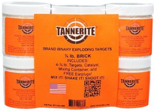 TAN 1/4BR BRICK 1/4LB 16 TARGETS 4 CS