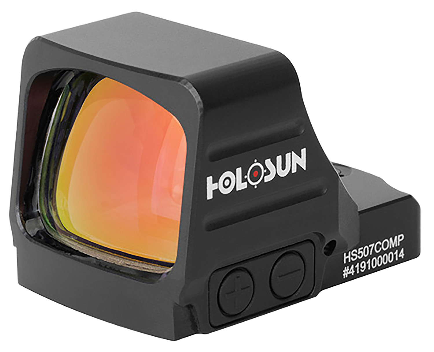 Holosun HS507COMP 507 Black Anodized 1 x 1.1" x 0.87" Red CRS Reticle - Image 2