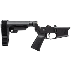 M4E1 PISTOL COMPLETE LOWER RECEIVER W/ MOE GRIP & SBA3 BRACE 5.56 CA legal
