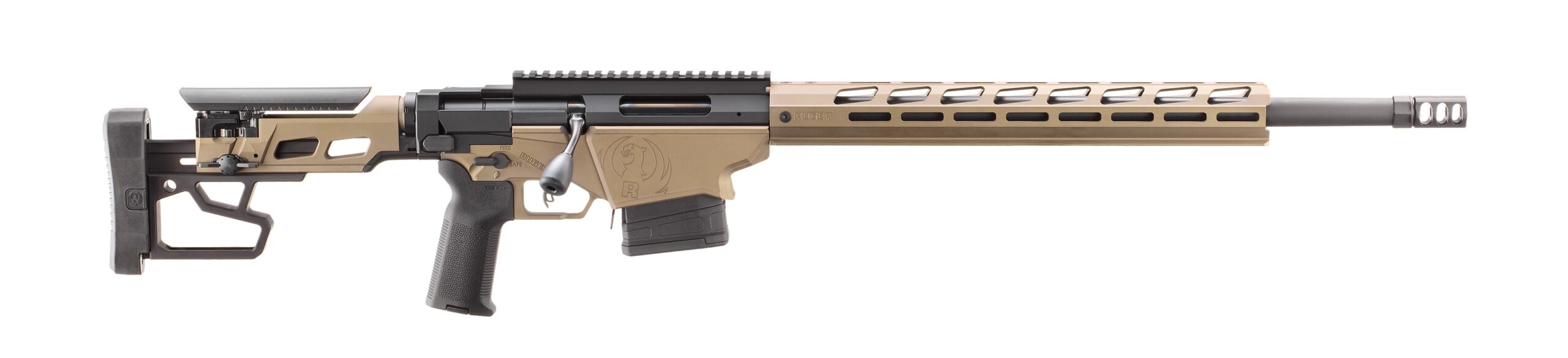 RUGER PRECISION 308WIN 20" BRZ 10+1 18104 | MAGPUL MOE-K2-XL 308 Win