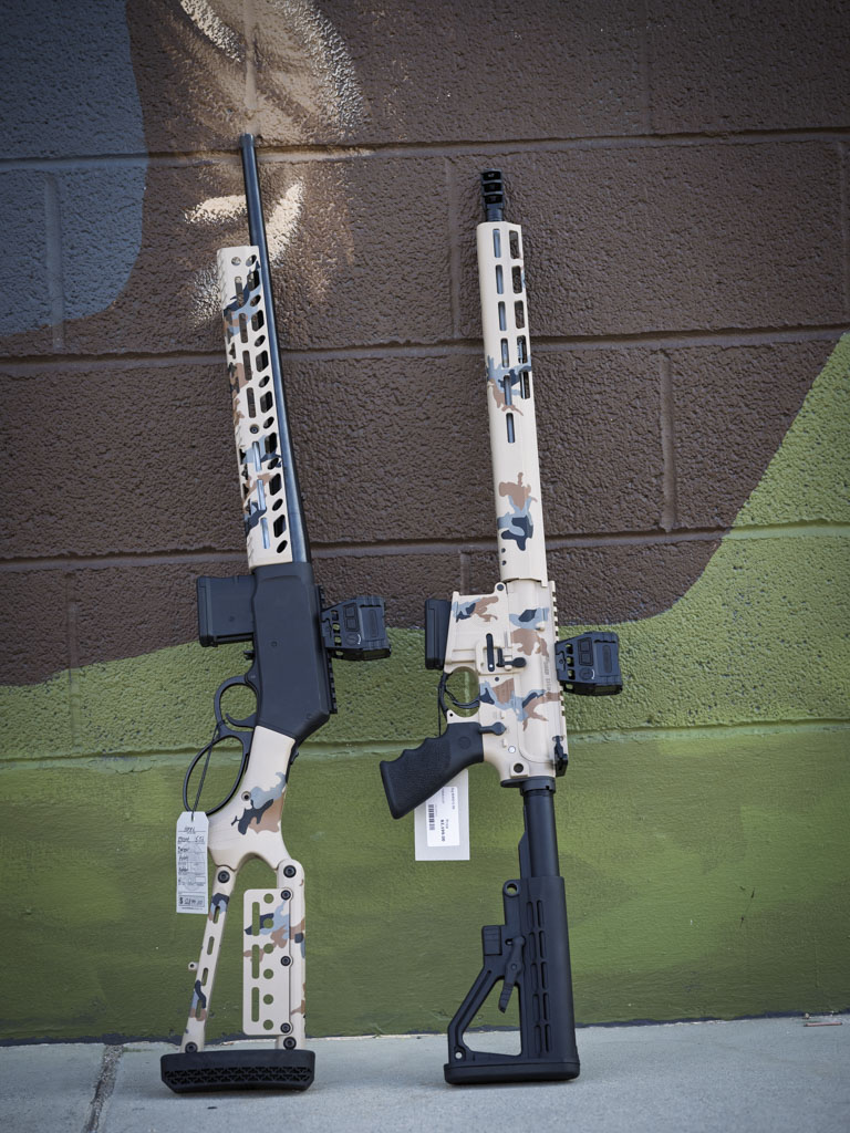 Custom Cerakoted w/ red Dot M400 TREAD V2 5.56 CA RM400-16B-TRD-V2-CA - Image 4