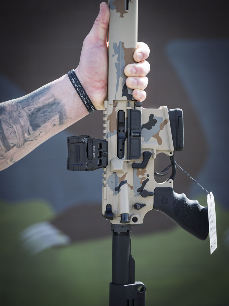 Custom Cerakoted w/ red Dot M400 TREAD V2 5.56 CA RM400-16B-TRD-V2-CA - Image 3