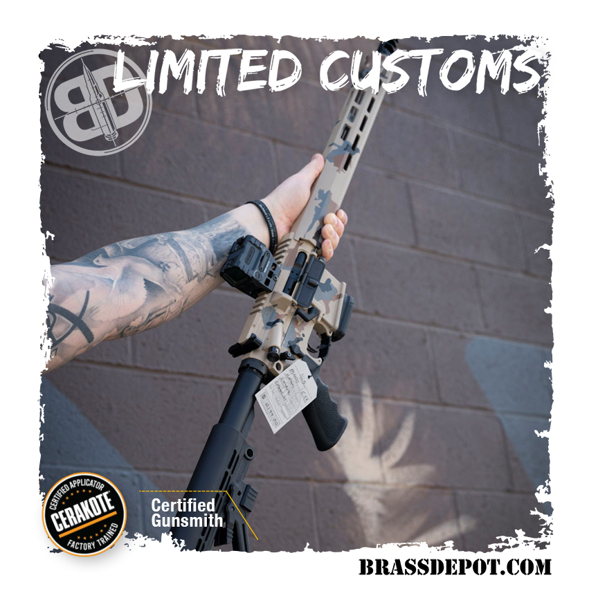 Custom Cerakoted w/ red Dot M400 TREAD V2 5.56 CA RM400-16B-TRD-V2-CA