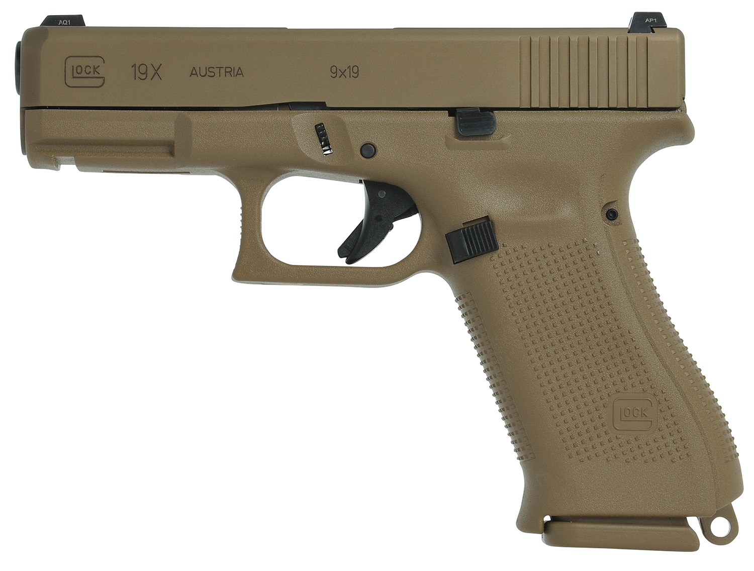 Glock G19X G5 9MM 19+1 4.0" FDE GNS (1)17RD MAG & (2)19RD MAGS 9mm - Image 3