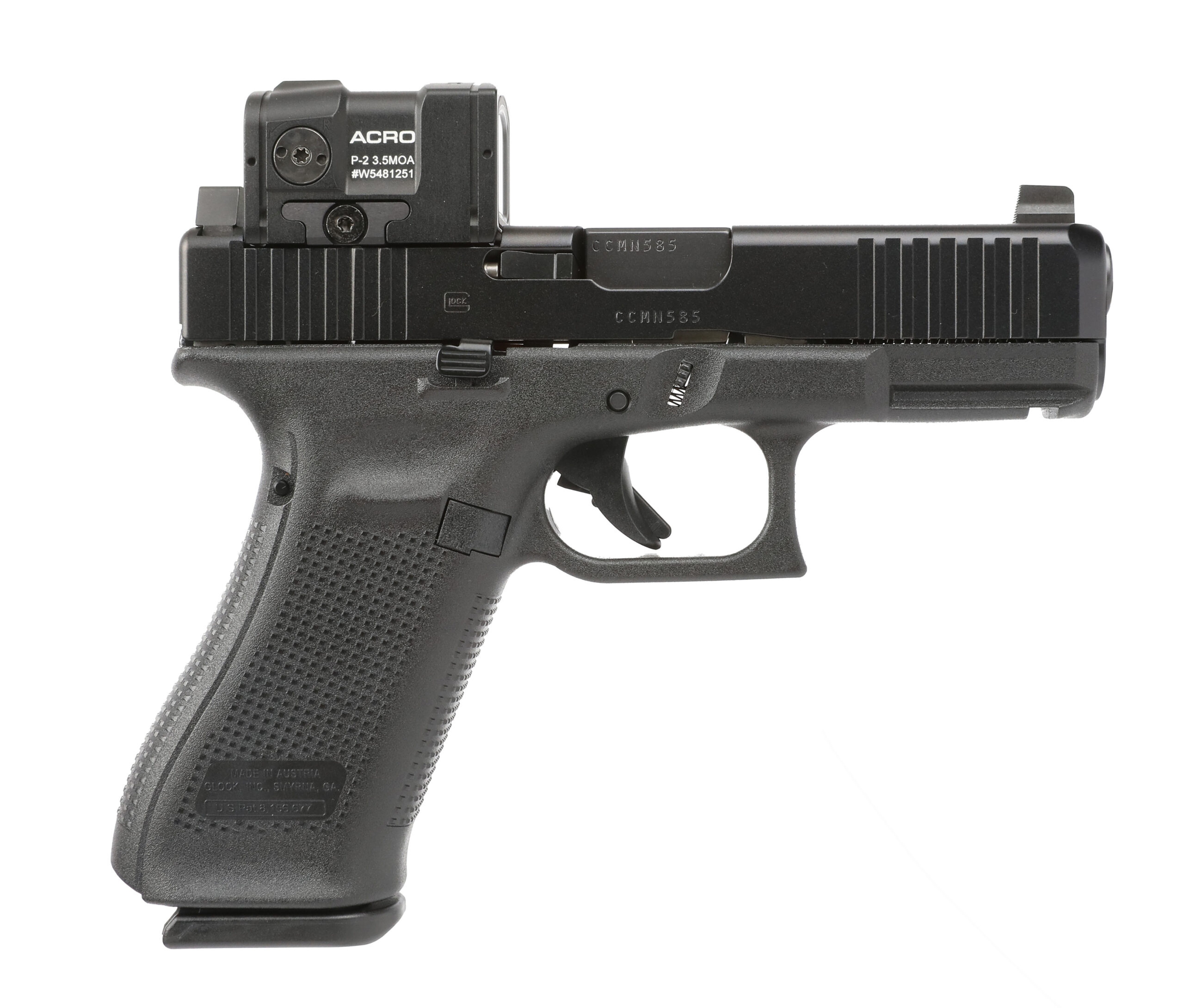 TALO EXCLUSIVE GLOCK G19 G5 MOS 9MM 4.0" MOS ACRO# 3-10RD MAGS | FRONT SERRATIONS