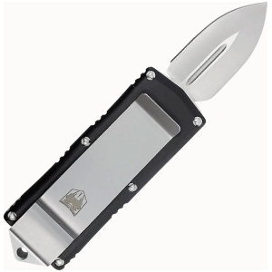 CobraTec Knives BLKOTFMC Money Clip 1.75" OTF Plain D2 Steel Blad