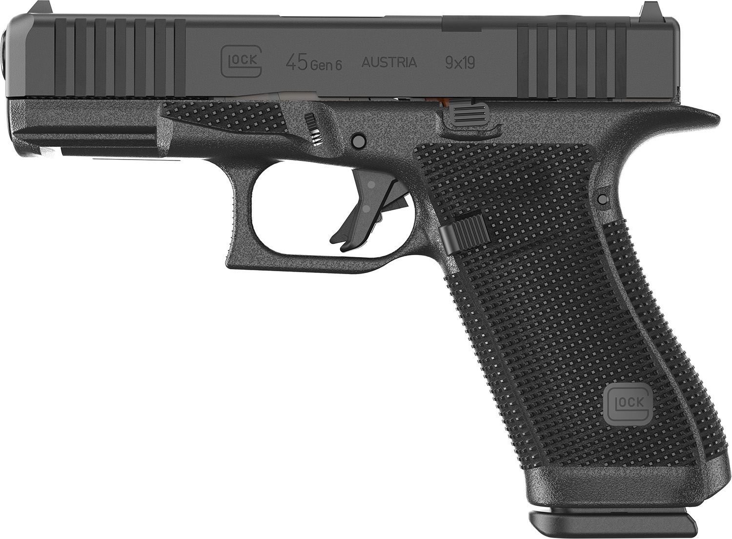 Glock Gen 6 G6 G45 9MM 17+1 | FRONT SERRATIONS 9mm - NEW - Image 2