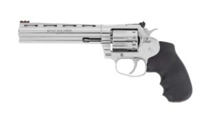Colt King Cobra Target .22 LR 6-inch stainless revolver with black Hogue overmolded grips