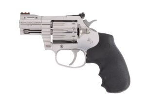 Colt King Cobra .22 LR 2-inch stainless revolver with Hogue overmolded rubber grip