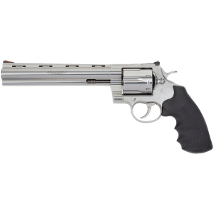 Colt Anaconda .45 Long Colt 8-inch stainless revolver with Hogue rubber grip