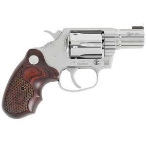 Colt Cobra .38 Special brushed stainless revolver with TALO walnut grips