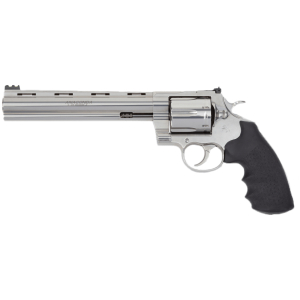 Colt Anaconda .44 Magnum revolver stainless steel with Hogue rubber grips and target sights