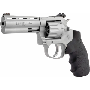 Colt King Cobra 22LR revolver 4.25 matte SS Hogue grip 10RD
