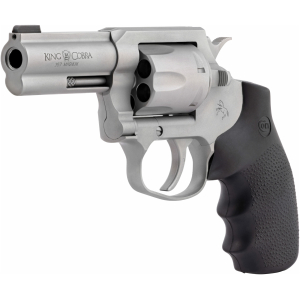 Colt King Cobra .357 Magnum 3-inch matte stainless steel revolver with Hogue grip