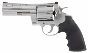 Colt Anaconda 45 Colt 4.25 inch stainless revolver with Hogue grips