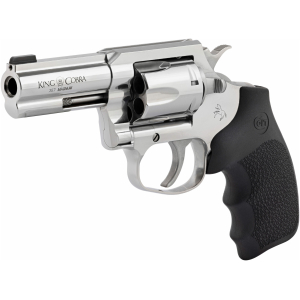 Colt King Cobra 3-inch stainless revolver with Hogue OverMolded grips, 6-round cylinder