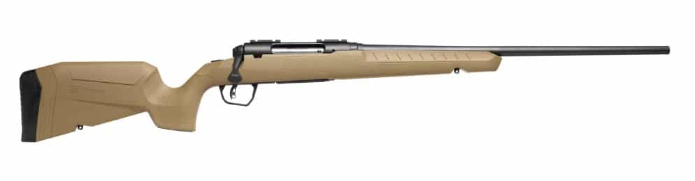 Savage AXIS 2 XP Compact 7mm-08 Remington 20-inch rifle Black/FDE with 3-9x40 scope