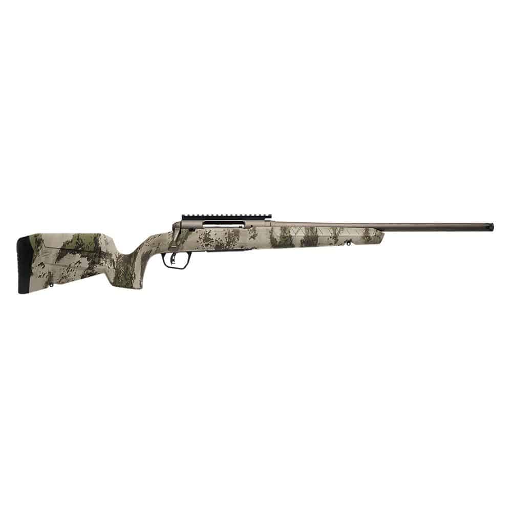 Savage Axis 2 Pro Compact .243 Winchester 20 in Woodland Camo rifle