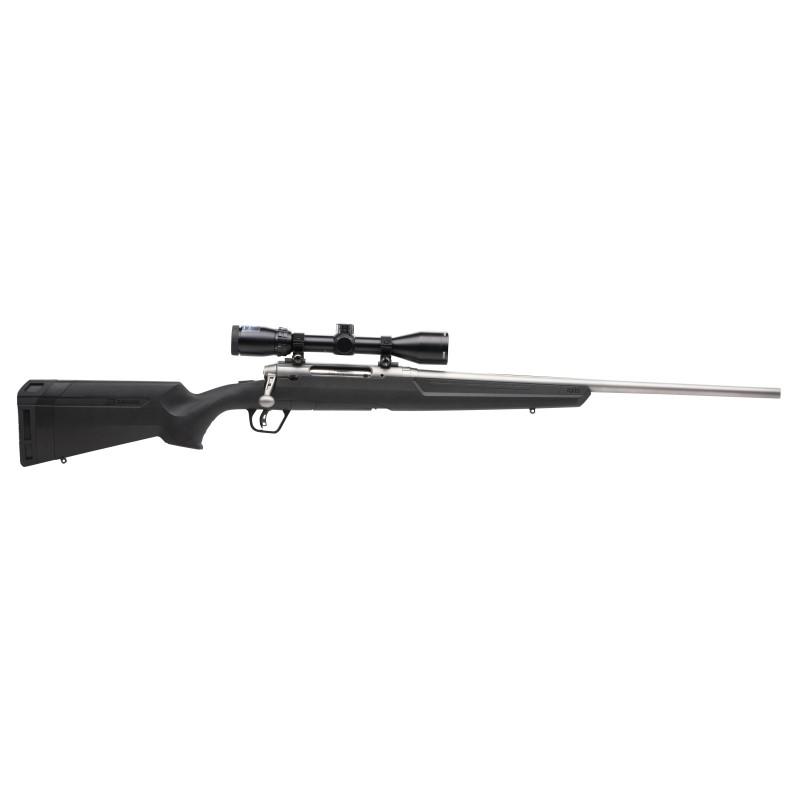 Savage Axis II XP stainless 22-inch barrel black synthetic stock with Bushnell 3-9x40 scope