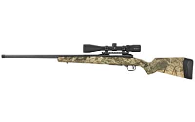 Savage 110 Apex Predator XP .204 Ruger 20in rifle with mounted Vortex Crossfire II 4-12x44 scope