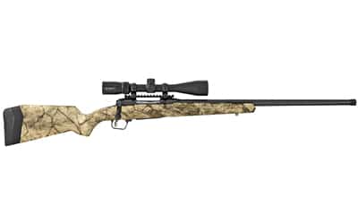 Savage 110 Apex Predator XP .204 Ruger 20in rifle with mounted Vortex Crossfire II 4-12x44 scope