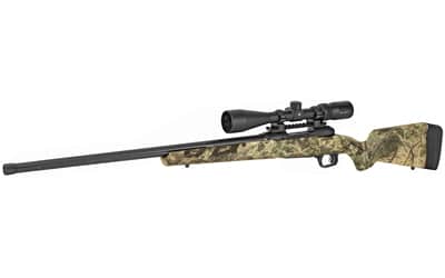 Savage 110 Apex Predator XP .204 Ruger 20in rifle with mounted Vortex Crossfire II 4-12x44 scope