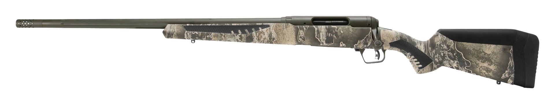 Savage 110 Timberline left-hand bolt-action rifle 6.5 PRC 24-inch Realtree Excape AccuFit