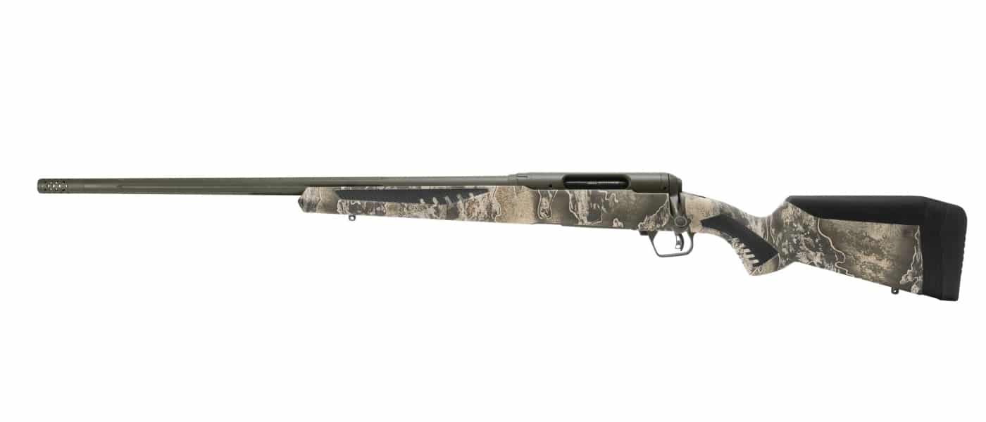 Savage 110 Timberline left-hand 7mm Rem Mag 24in OD Green Cerakote rifle