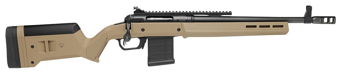 Savage 110 Magpul Scout rifle FDE 6mm ARC 16.5in threaded barrel