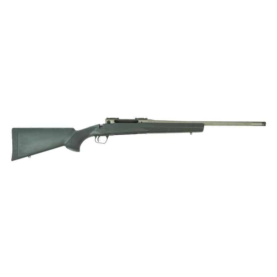 Savage 110 Trail Hunter Lite .350 Legend 18 inch fluted threaded barrel black Hogue overmolded stock
