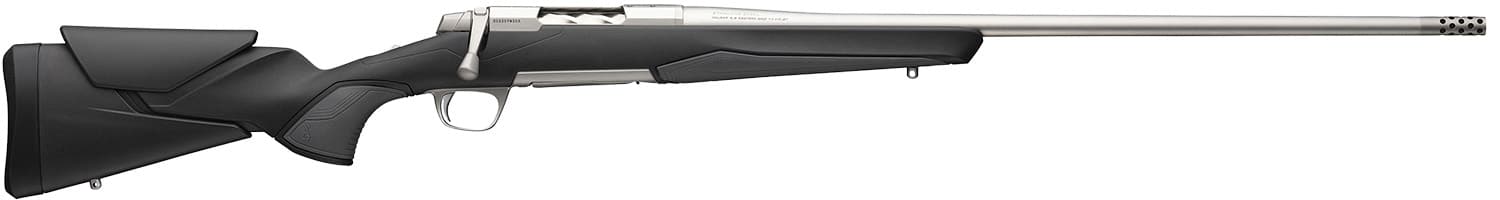 Browning X-Bolt 2 Hunter Composite Stainless 6.5 PRC 24 inch rifle with radial muzzle brake