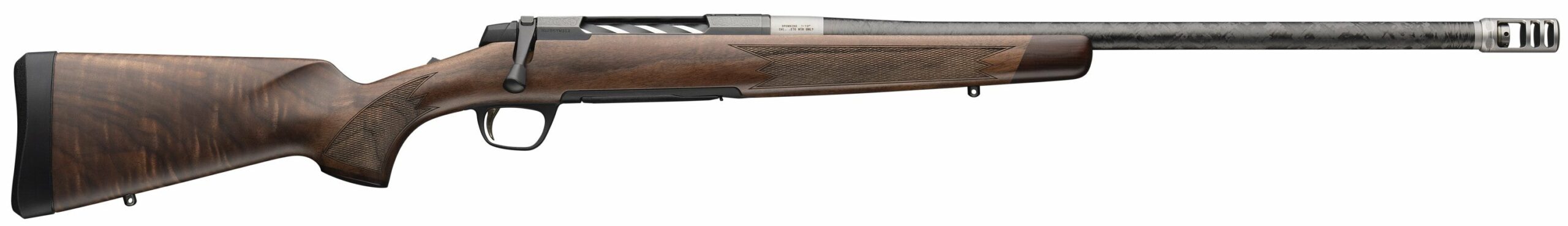 Browning X-Bolt 2 Medallion 6.5 Creedmoor 22in carbon fiber wrapped barrel walnut stock