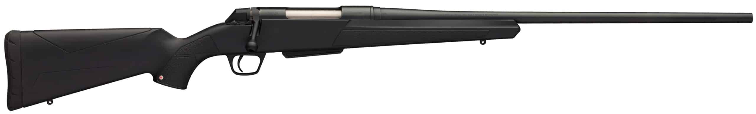 Winchester XPR .300 Win Mag 26-inch bolt-action rifle with matte blued finish and matte black synthetic stock