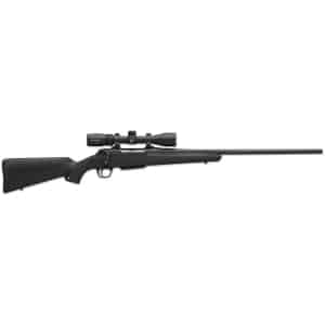 Winchester XPR .270 Win 24in rifle with Vortex Crossfire II 3-9x40 scope and black synthetic stock