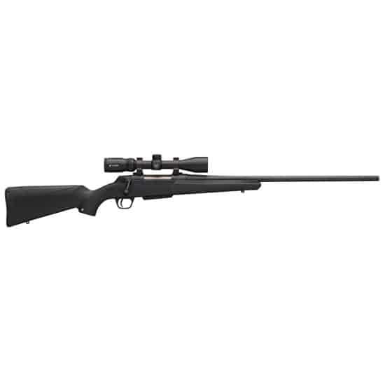 Winchester XPR .338 Win Mag 26 inch rifle with Vortex Crossfire II 3-9x40 scope and black synthetic stock