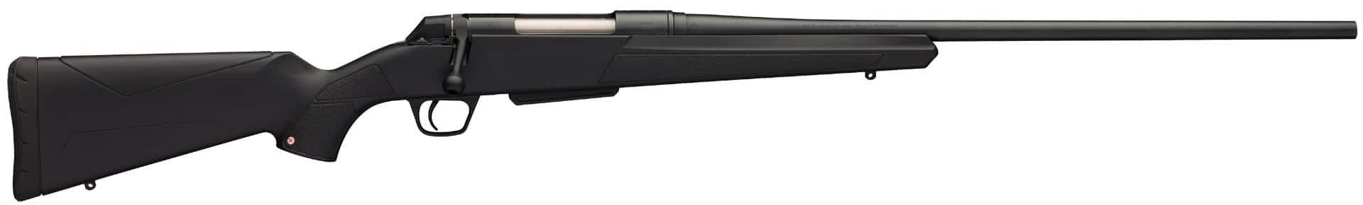 Winchester XPR .223 Rem 22in bolt-action rifle with black synthetic stock and matte blued finish