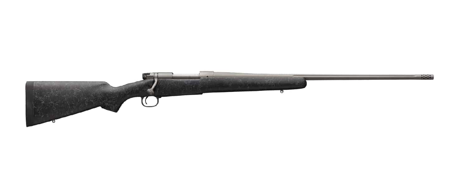 Winchester Model 70 Extreme 6.5 Creedmoor 22-inch Tungsten Cerakote rifle with Bell & Carlson synthetic stock