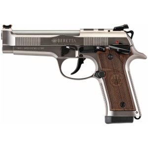 Beretta 92X Performance Defensive Classic 9mm, 4.9-inch barrel, steel frame, walnut grips