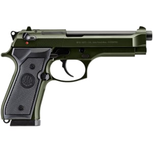 Beretta 92FS 9mm OD Green Cerakote 4.9-inch semi-automatic pistol