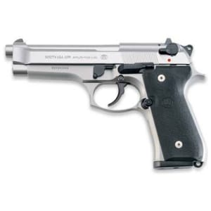 Beretta 92FS Inox California compliant 9mm pistol with 4.9 inch stainless barrel