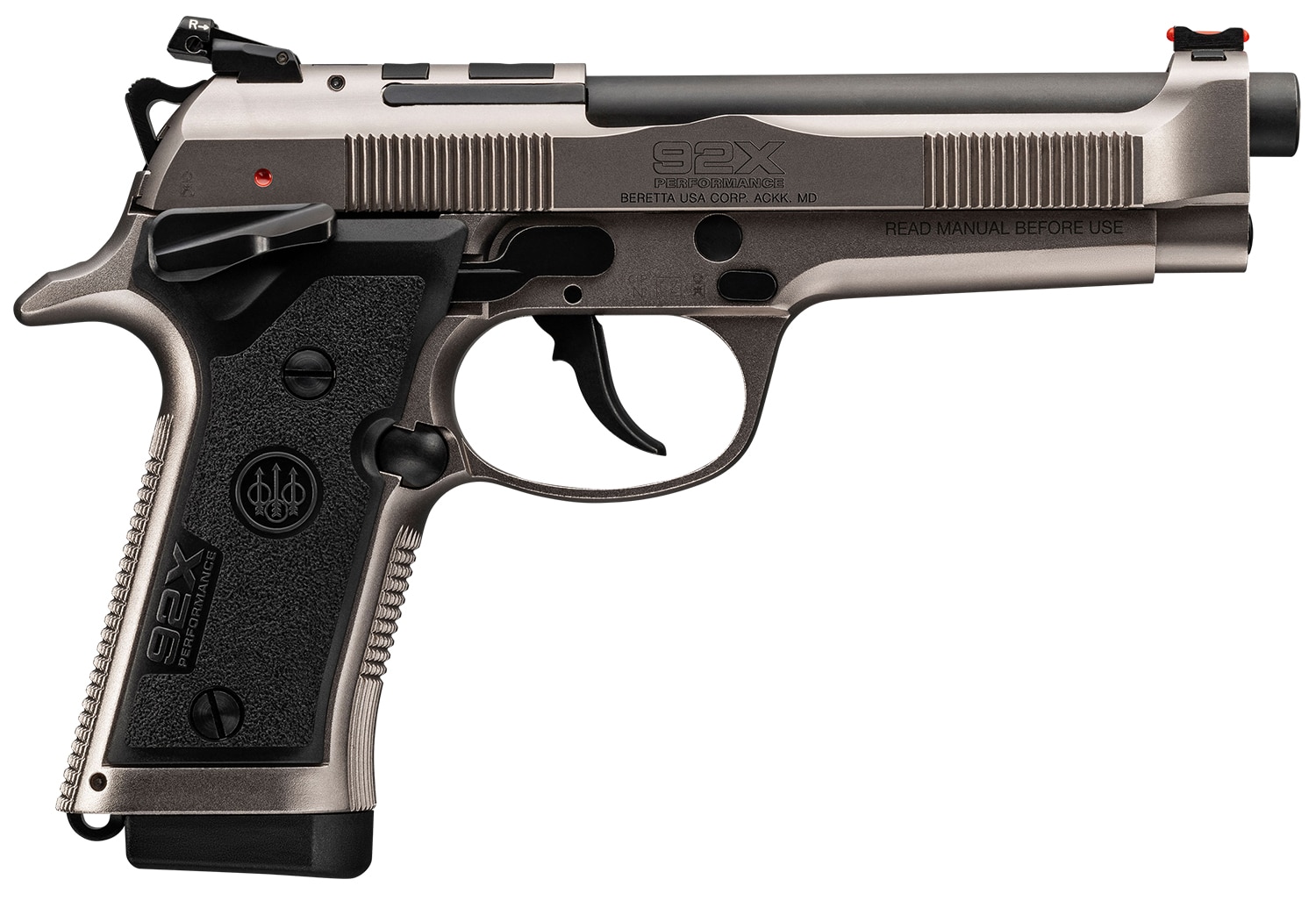 Beretta 92X Performance Defensive RDO 9mm 4.90-inch barrel Gray Nistan finish