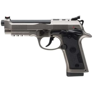 Beretta 92X Performance Carry Optic 9mm 4.9in Gray Nistan steel frame pistol