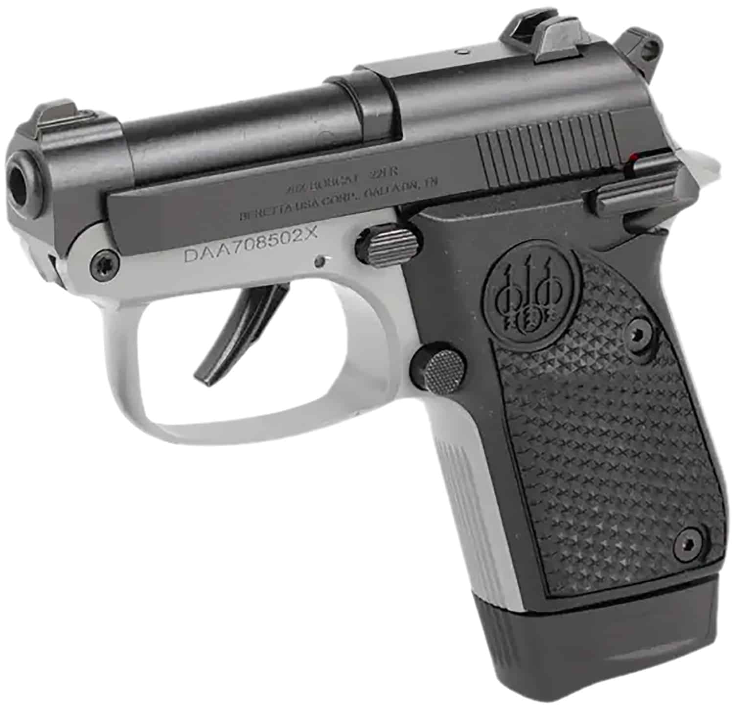 Beretta 20X Bobcat .22 LR pistol, 2.4in barrel, black slide and black polymer grips