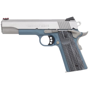 Colt 1911 Competition pistol Blue Titanium frame, 5 inch National Match barrel, .45 ACP
