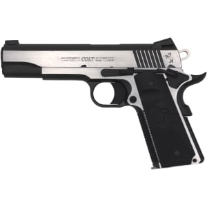 Colt 1911 Combat Elite Government 9mm two-tone 5-inch barrel G10 grips Novak night sights