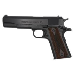 Colt 1911 Classic Government .38 Super 5 inch blued finish pistol right side view