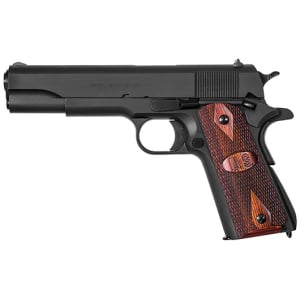 Auto-Ordnance AO 1911A1 9mm blued pistol with U.S. wood grips