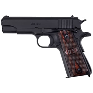 Auto-Ordnance 1911 A1 Commander .45 ACP 4.25in Matte Black with Wood Grips