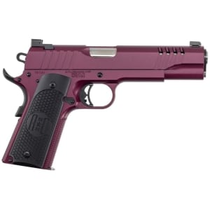 Auto-Ordnance 1911 .45 ACP 5in Black Cherry Cerakote pistol with G10 grips